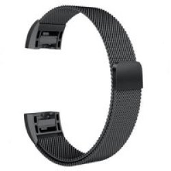 Milanese Loop For Fitbit Charge 2 S m Black