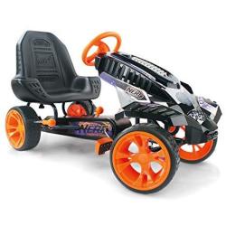 Hauck Nerf Battle Racer Pedal Go Kart Orange grey black