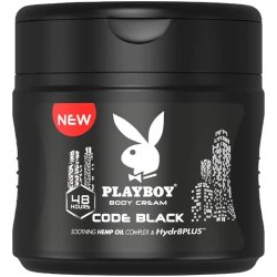 PLAYBOY Body Cream Code Black 400ML