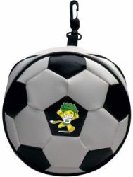 Official Fifa 2010 Licensed Product Cd Wallet Zakumi Celebration Pose:holds 24 Cd Or DVD With Zipper And Hook-purchase As A M??moire Of The