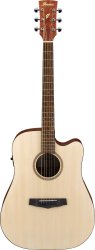 Ibanez PF10CE Acoustic Guitar W Pickup Open Pore Natural