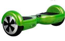 GREEN Color Hoverboard With Bluetooth & LED Lights With Or Without Handle