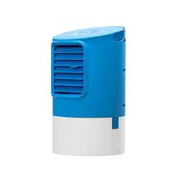 Happy Roam Convenient Convenient Fashion Portable MINI Fan Air Conditioner Small Desktop Air Cooler Fan LED Lights Table Humidifier USB Fashion Size