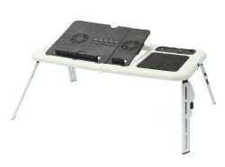 E-table Multipurpose Foldable Laptop Table With USB Cooling Pads