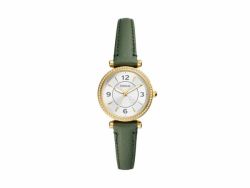 Fossil Carlie Three-hand Gold-tone Stainless Steel Woman's Watch ES5298