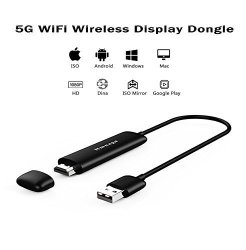 5G Wifi Wireless Display Dongle Venoro Full HD 1080P HDMI Screen Mirroring MINI Display Adapter Support Miracast Airplay Dlna Chromecast