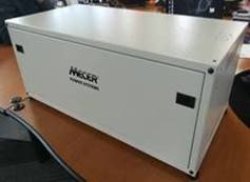 Mecer Battery Box For X 2 200AH Bat On Adjustable Feet - SOL-BBB-2-200A-BLK