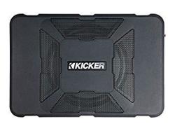 Kicker 11HS8 8 150W Hideaway Car Audio Powered Subwoofer Sub Enclosure HS8