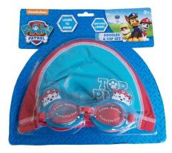 Goggles And Cap Swim Set