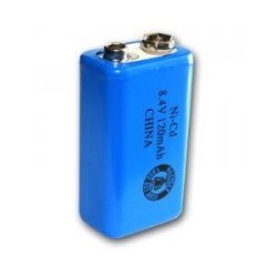 9V Rechargeable Battery