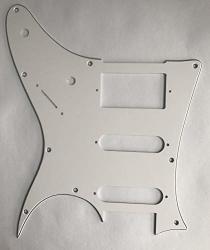 For Ibanez RG40 Hss Style Guitar Pickguard Scratch Plate 3 Ply White