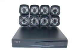 8 Channel In-line Cctv Security System