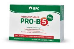 PRO-B5 Probiotics 250MG Caps 30'S