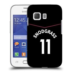 Official West Ham United Fc Robert Snodgrass 2017 18 Players Away Kit Group 2 Hard Back Case For Samsung Galaxy Young 2