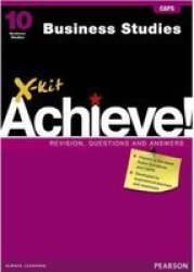 X-kit Achieve Grade 10 Business Studies Paperback