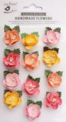 Avalon Paper Flowers - Sunny Rose 12 Pieces