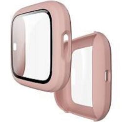 Apple Avatro Iwatch Full Face Protective Case +tempered Glass Pink 38MM