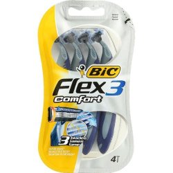 BIC FLEX3 Comfort Razors 4 Razors