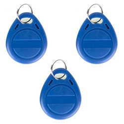 Uhppote 125KHZ Writable EM4305 Contactless Keyfobs Token Tag For Rfid Copier Color Blue Pack Of 100