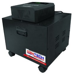 800 Watt Hybrid Inverter System 1 X 100AH Agm Battery - Black