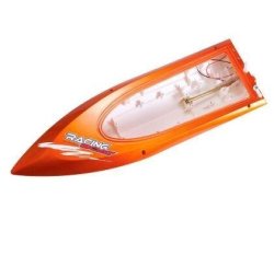 Uumart Boat Body Shell For Feilun FT009 Wireless Racing Boat Spare Parts FT009-1-ORANGE