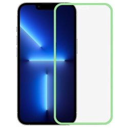 Luminous Border Glow In The Dark Screen Protector - Iphone 14 Plus - Turquoise