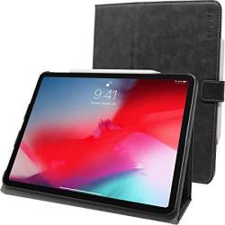 Snugg Ipad Pro 12.9 2018 Case Leather Ipad Pro 12.9 Case Cover Protective Flip Stand For Apple Ipad Pro 12.9 Apple Pencil Compatible - Desert Camel
