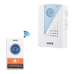 Voye V001A Home Music Remote Control Wireless Doorbell With 38 Polyphony Sounds