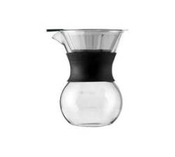 Glass Coffee Maker With Stainless Steel Filter 200ML