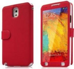 Capdase Red & White Sider V-baco Folder Case For Samsung Galaxy Note 3