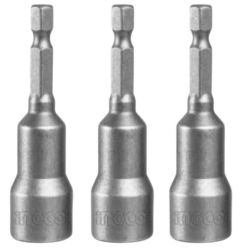 Ingco 10MM Magnetic Nut Setter Adaptor - 3 Pieces