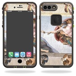 Mightyskins Skin Compatible With Lifeproof Iphone 7 Plus - Creation Of Adam Protective Durable And Unique Vinyl Decal Wrap Cover Easy To