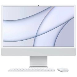 Apple IMac 24-INCH M1 8-CORE Cpu 7-CORE Gpu 4.5K Retina 8GB Unified RAM 256GB Silver - Pre Owned 3 Month Warranty