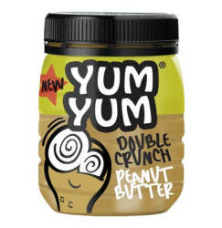 Yum Yum Peanut Butter Double Crunch 6 X 400g