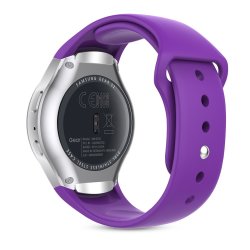 Sports Silcicone Bands For Samsung Gear S2 Watch - Purple