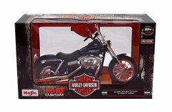 Fxdbi Dyna Street Bob Harley-davidson Motorcycle Blue - Maisto HD Custom 32325 BIKE - 1 12 Scale Diecast Model Toy Motorcycle