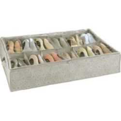 Wenko Underbed Shoe Storage - Balance Range - 12 Compartments