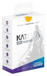 - Katana Sleeves Standard Size Card Sleeves - Yellow 100 Sleeves