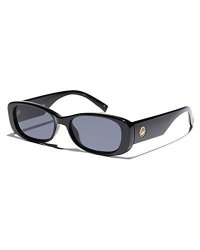 Le Specs Women's Unreal Sunglasses Matte Black Coal smoke Mono One Size