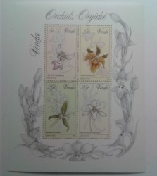 1981 Venda Orchids Miniature Sheet Umm