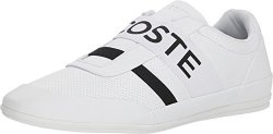 Lacoste Men's Misano Elastic Shoes White black 7