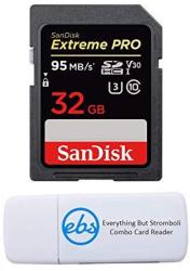 SanDisk 32GB Sdhc Sd Extreme Pro Memory Card Works With Canon Eos R Rp M M10 Mirrorless Camera Class 10 Uhs-i SDSDXXG-032G-GN4IN Plus 1