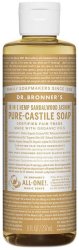 Dr. Bronner's Pure Castile Liquid Soap - Sandalwood Jasmine - 237ML