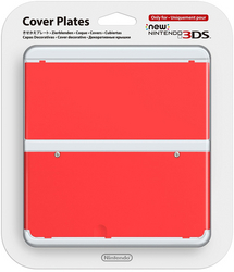 Nintendo - New 3DS Coverplate - Red 3DS