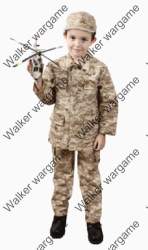 Children Kids Full Set Camo Uniform - Us Marine Digital Desert Marpat - Size 100