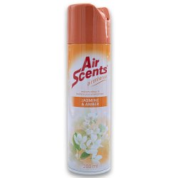Air Scents Air Freshener Spray 200ML - Air Enhancer - Jasmine & Amber