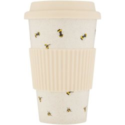 Clicks Bamboo Fibre Travel Mug Bee