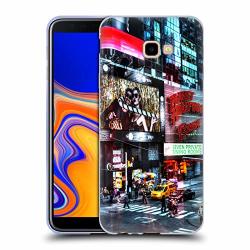 Official Haroulita Time Square Places Soft Gel Case For Samsung Galaxy J4 Plus 2018