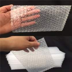 Clear 20PCS Shakeproof Recyclable Small Packing Pouches Poly Bubble Wrap Bags
