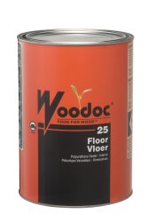 Interior Polyurethane Floor Sealer - Woodoc 25 Clear Satin 1L